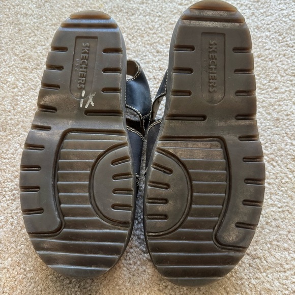 Vintage Sketchers Strap Leather Sandals Y2K Jammers Chunky 11 Men’s main image 10